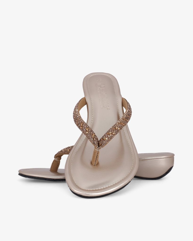 Dép Đế Xuồng Hạnh Dung Kẹp Xỏ Ngón Dây Xoàn HD12280AM