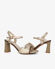 Sandal Cao Gót Hạnh Dung Bản Viền HD27318BI