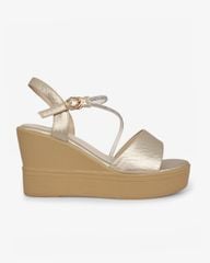 Sandal Đế Xuồng Hạnh Dung Bản Ngang Dây Xoàn Xéo HD27320BI