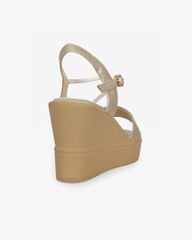 Sandal Đế Xuồng Hạnh Dung Bản Ngang Dây Xoàn Xéo HD27320BI