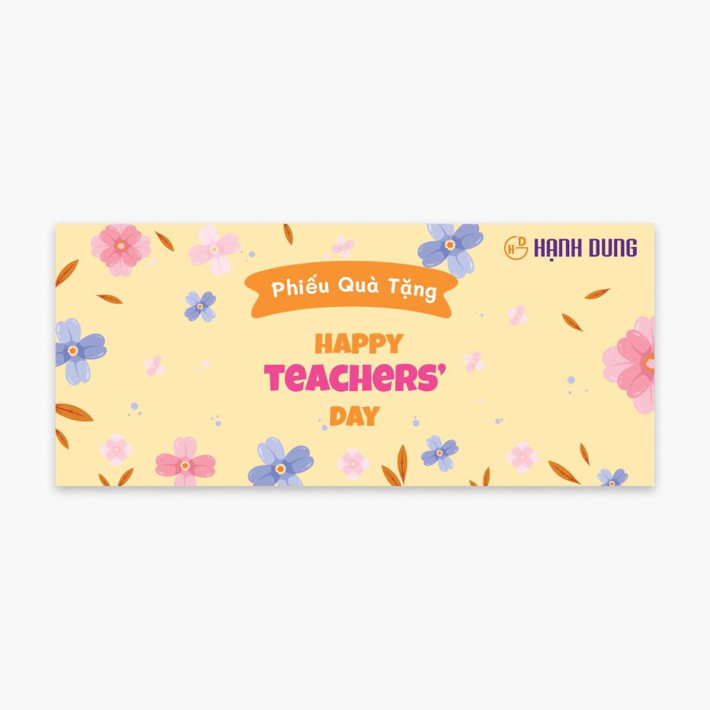 Phiếu Quà Tặng - Ngày Nhà Giáo Việt Nam 20/11
