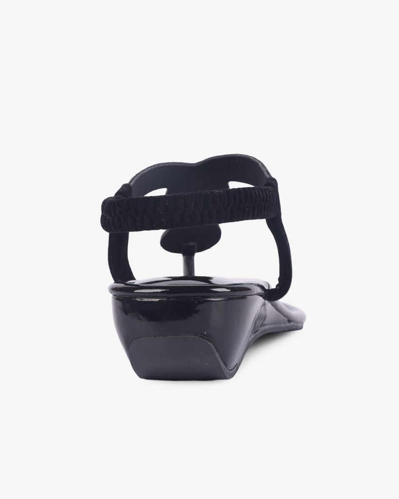 Sandal Xẹp Hạnh Dung Kẹp Xoàn Xoắn HD12251AM