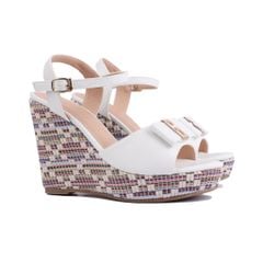 Sandal Xuồng Hạnh Dung Quai Nơ HD02174AB