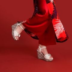 Sandal Xuồng Hạnh Dung Quai Nơ HD02174AB