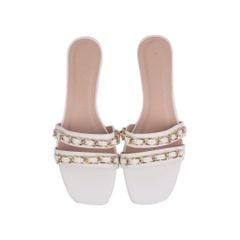 Dép Xuồng Hạnh Dung Quai Phối Phụ Kiện HD02177AB