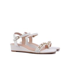 Sandal Xuồng Hạnh Dung Dây Mảnh Phối Khóa Lắc HD02178AB