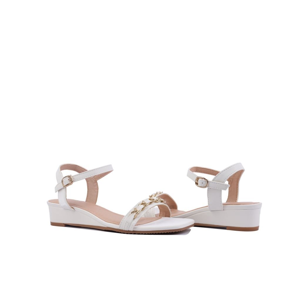 Sandal Xuồng Hạnh Dung Dây Mảnh Phối Khóa Lắc HD02178AB