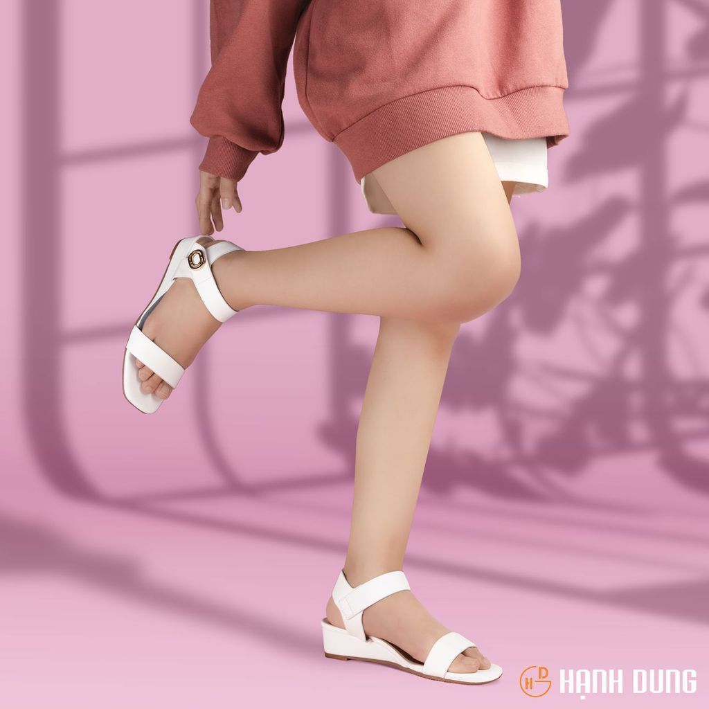 Sandal Xuồng Hạnh Dung Quai Dán HD02179AB