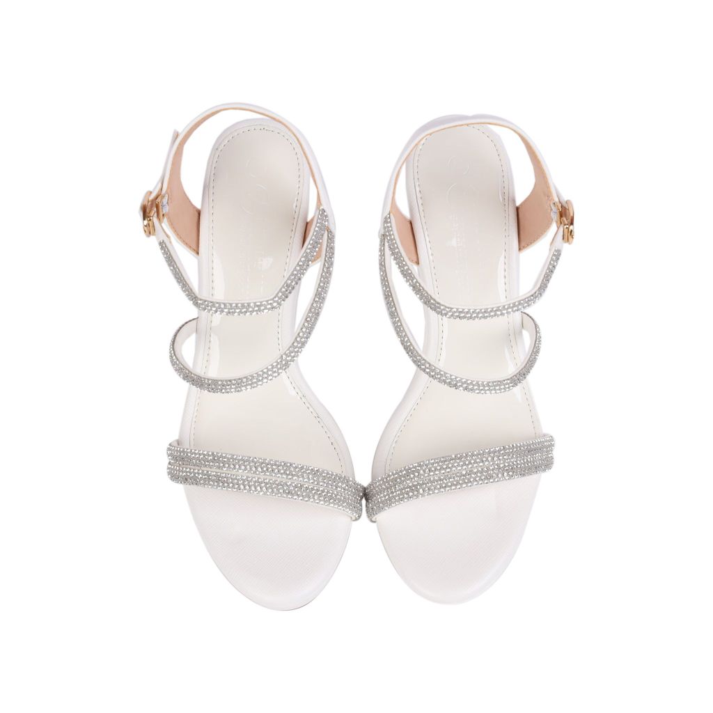 Sandal Xuồng Hạnh Dung Quai Dây Đính Đá Sang Trọng HD02194AB