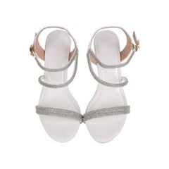 Sandal Xuồng Hạnh Dung Quai Mảnh Đính Đá HD02196AB