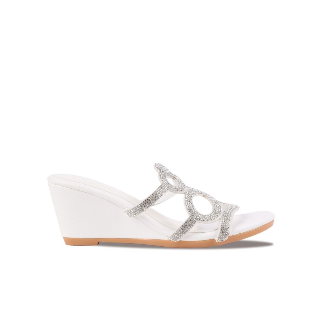 Dép Xuồng Hạnh Dung Quai Rắn Kim Sa 6cm HD02209AB