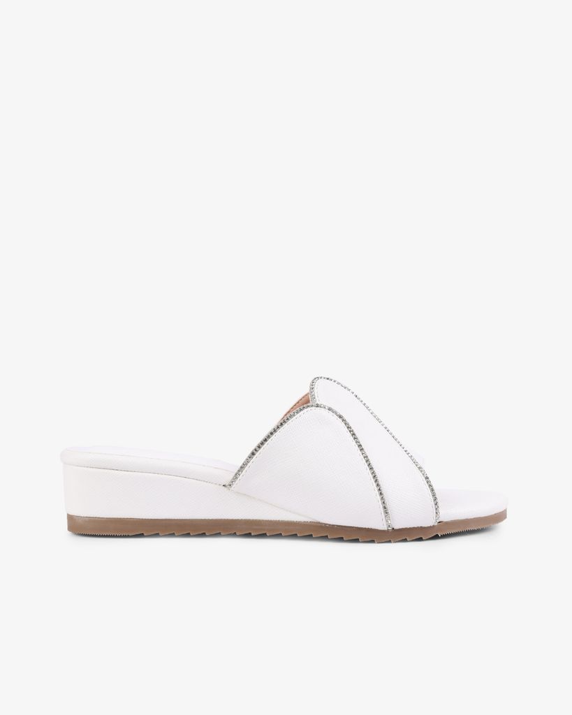 Dép Xuồng Hạnh Dung Quai Bản Họa Tiết Cách Điệu HD02228AB