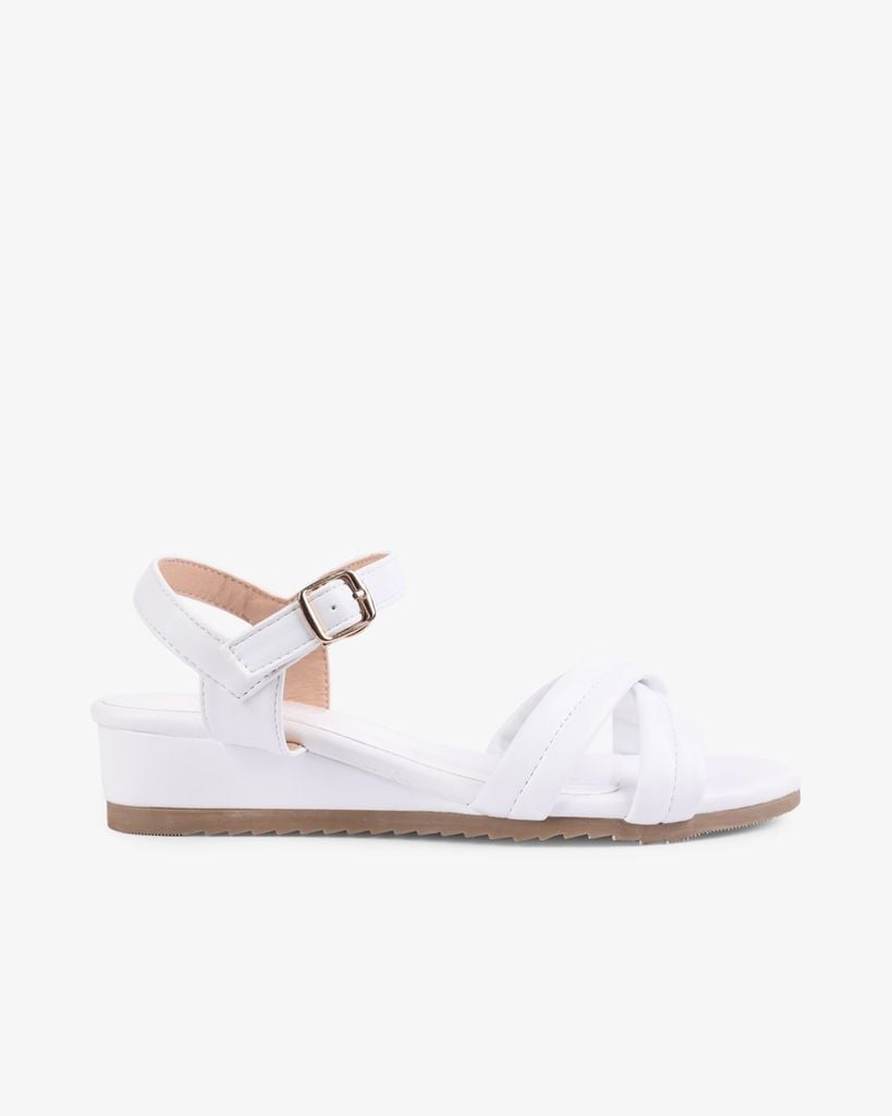 Sandal Xuồng Hạnh Dung Quai Đan Chéo Vân Mềm HD02229AB