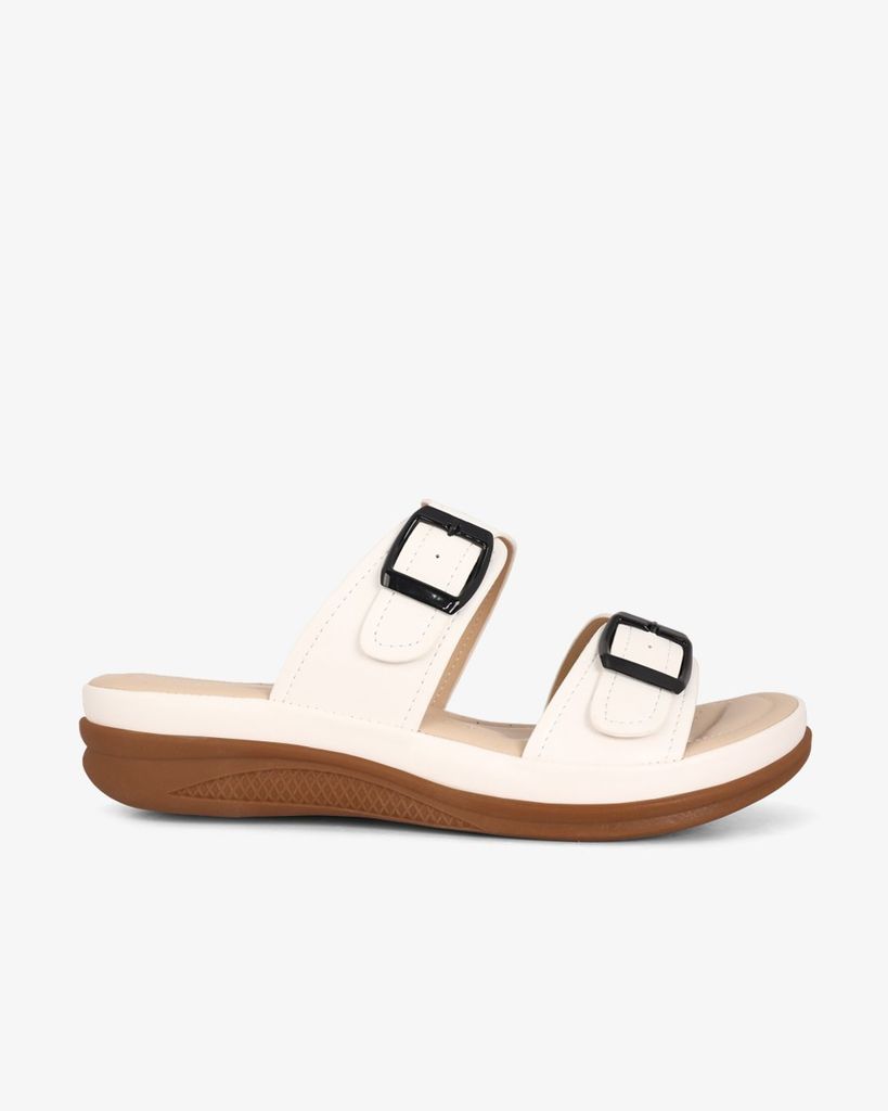 Dép Đế Xuồng Hạnh Dung Quai Nhị Khóa Nịt HD0307AC