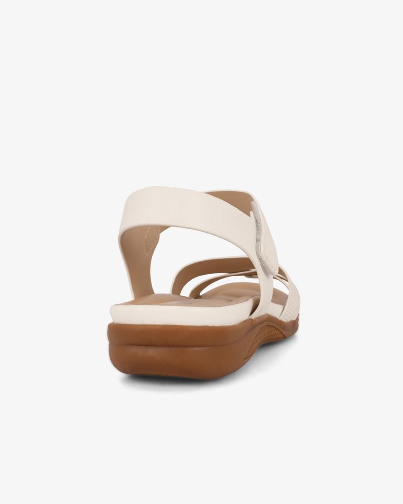 Sandal Đế Xuồng Hạnh Dung Quai Chéo Sọc Vân HD0315AC