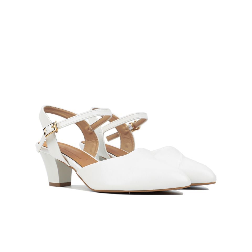 Sandal Cao Gót Hạnh Dung Mũi Nhọn Đắp HD04685AD