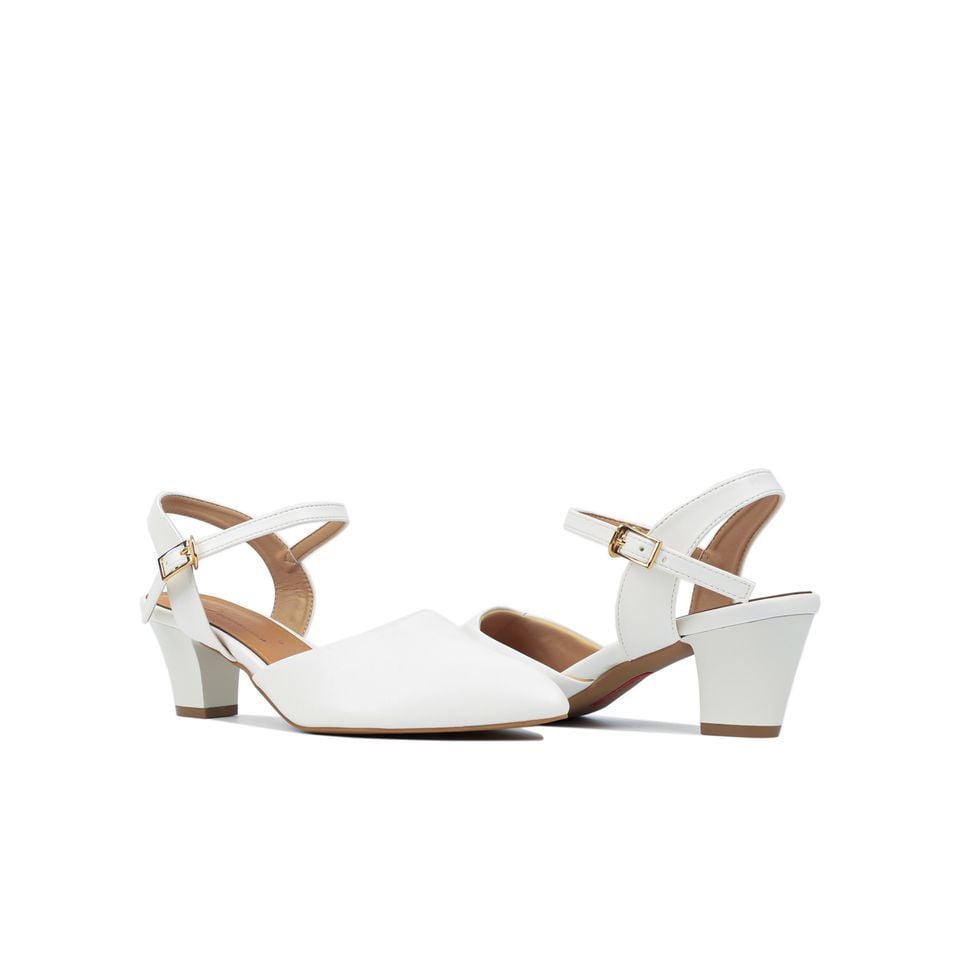 Sandal Cao Gót Hạnh Dung Mũi Nhọn Đắp HD04685AD