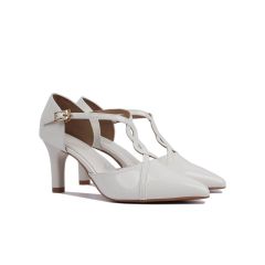 Sandal Cao Gót Hạnh Dung Mũi Nhọn Xoắn Dây HD04719AD