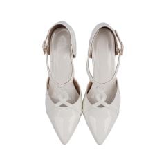 Sandal Cao Gót Hạnh Dung Mũi Nhọn Xoắn Dây HD04719AD