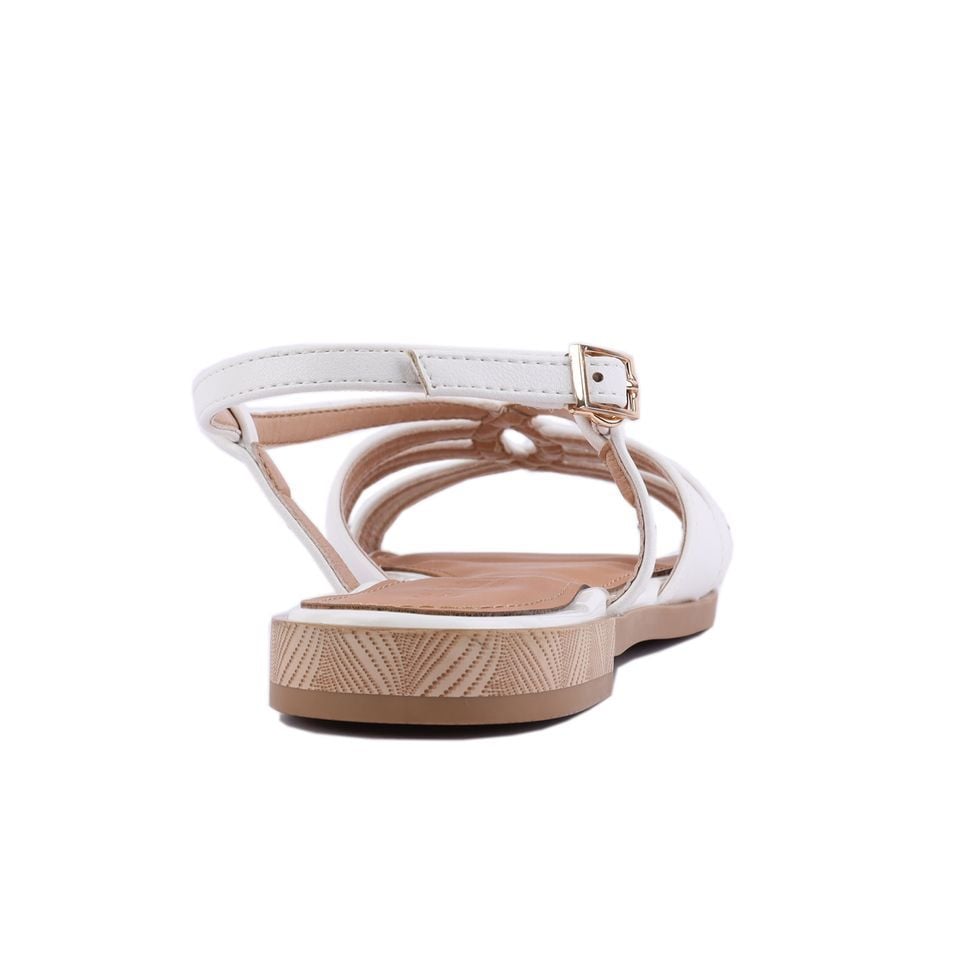Sandal Hạnh Dung Dây Đan Đế Xẹp HD04757AD