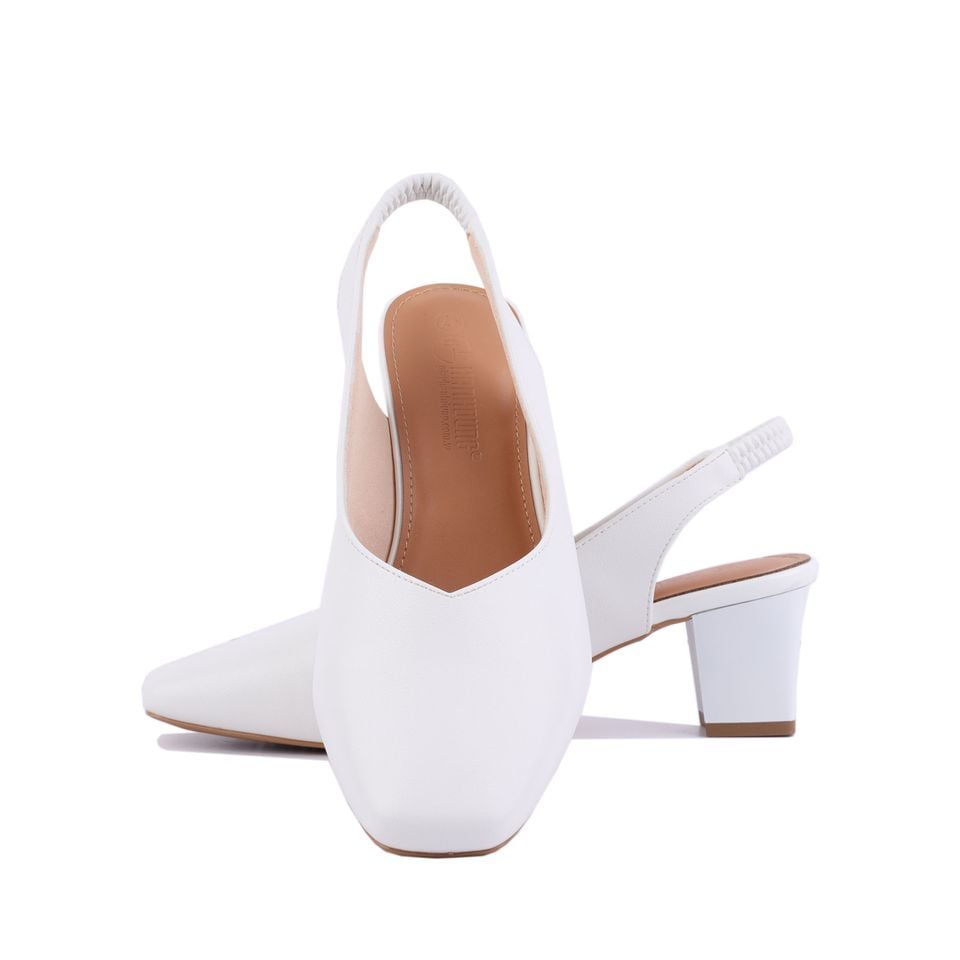 Sandal Cao Gót Hạnh Dung Bít Mũi Vuông HD04760AD