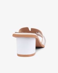 Dép Cao Gót Hạnh Dung Quai Chữ H Phối Dây Xoàn HD04925AD