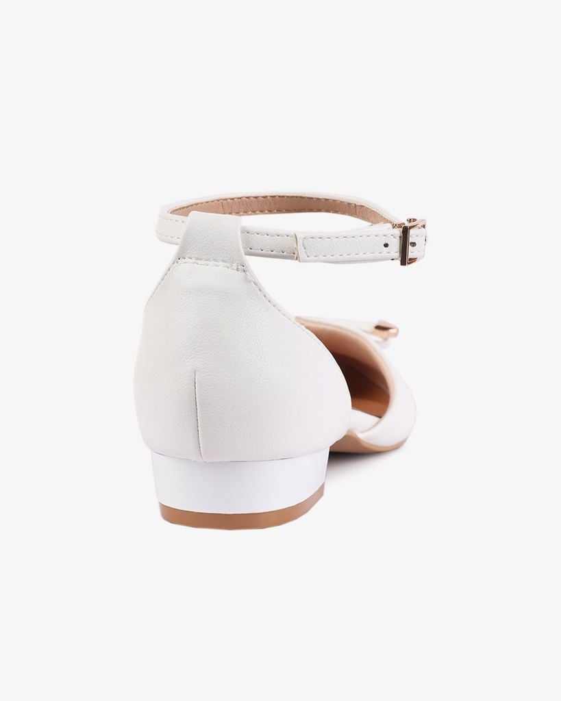 Giày Sandal Hạnh Dung Bít Mũi Nơ HD04949AD