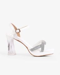Sandal Cao Gót Hạnh Dung Gót Mica Xoàn Xoắn HD0906AS