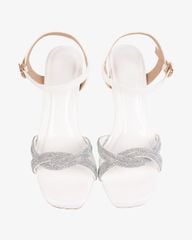 Sandal Cao Gót Hạnh Dung Gót Mica Xoàn Xoắn HD0906AS
