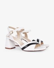 Sandal Cao Gót Hạnh Dung Quai Bản Phối HD1071BN