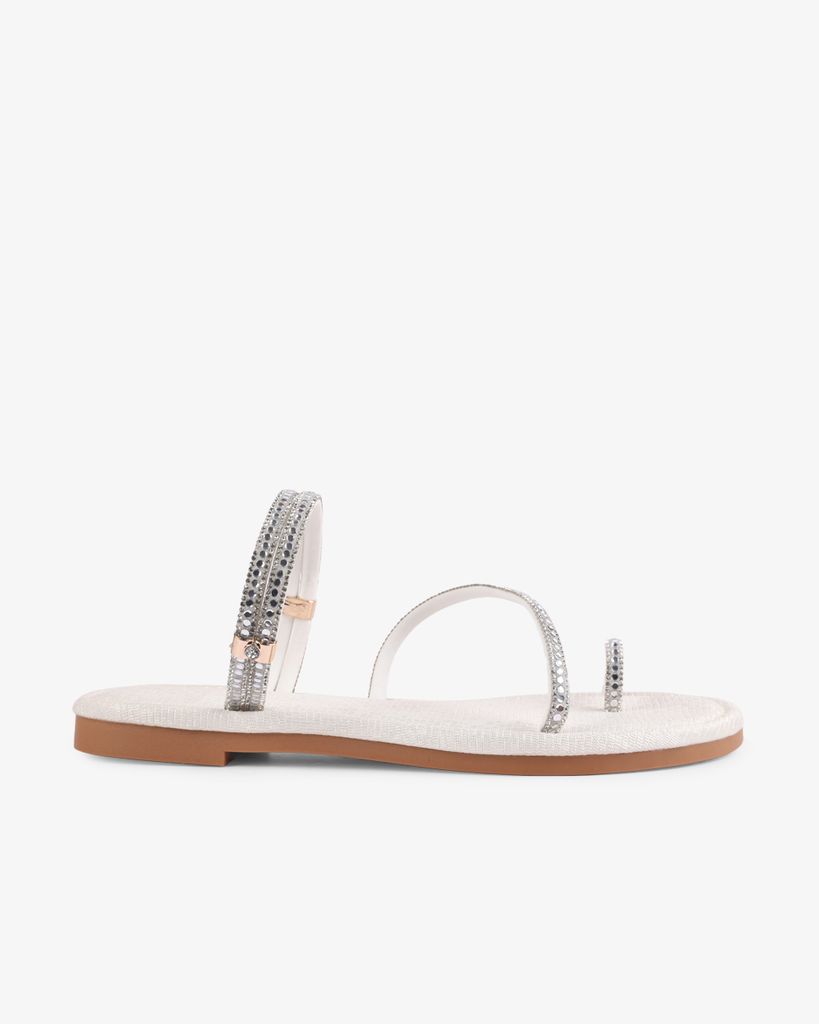 Dép Xẹp Hạnh Dung Xỏ Ngón Kim Sa HD1107AV