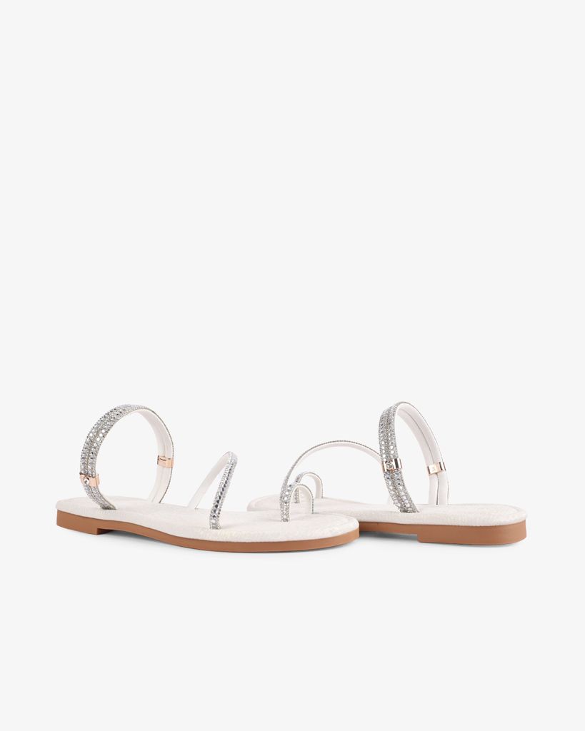 Dép Xẹp Hạnh Dung Xỏ Ngón Kim Sa HD1107AV