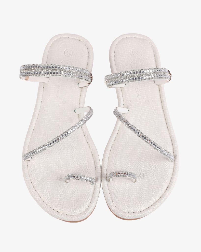 Dép Xẹp Hạnh Dung Xỏ Ngón Kim Sa HD1107AV