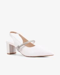 Sandal Cao Gót Hạnh Dung Gót Trụ Mũi Nhọn HD1115AV