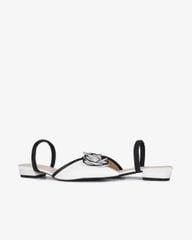 Giày Sandal Hạnh Dung Bít Mũi Hoa Ngọc Trai HD1133AV