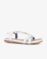Sandal Xẹp Hạnh Dung Quai Chữ T Phối Đá Sang Trọng HD1177AV