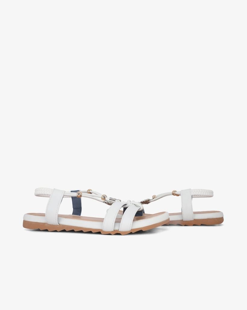 Sandal Xẹp Hạnh Dung Quai Chữ T Đính Bướm Pha Lê HD1178AV