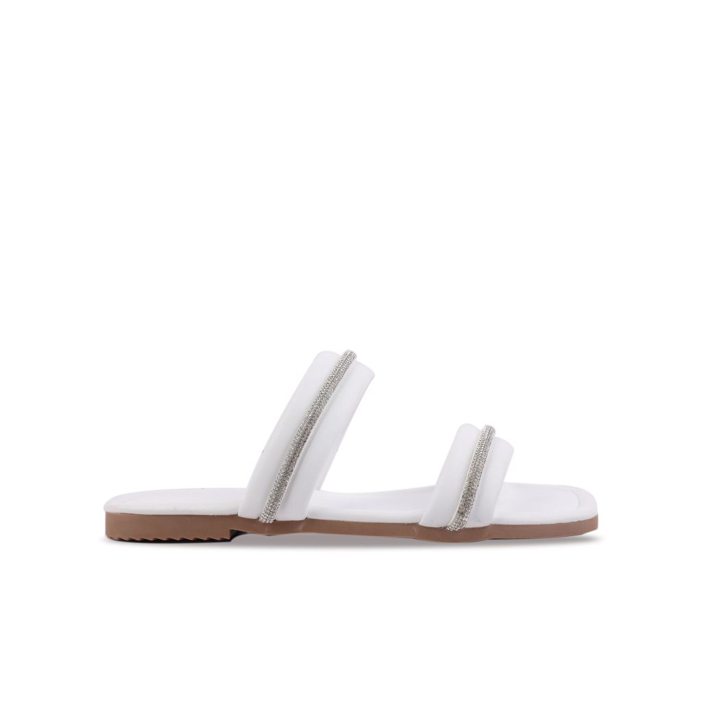 Dép Xẹp Hạnh Dung Hai Dây Ngang HD12231AM