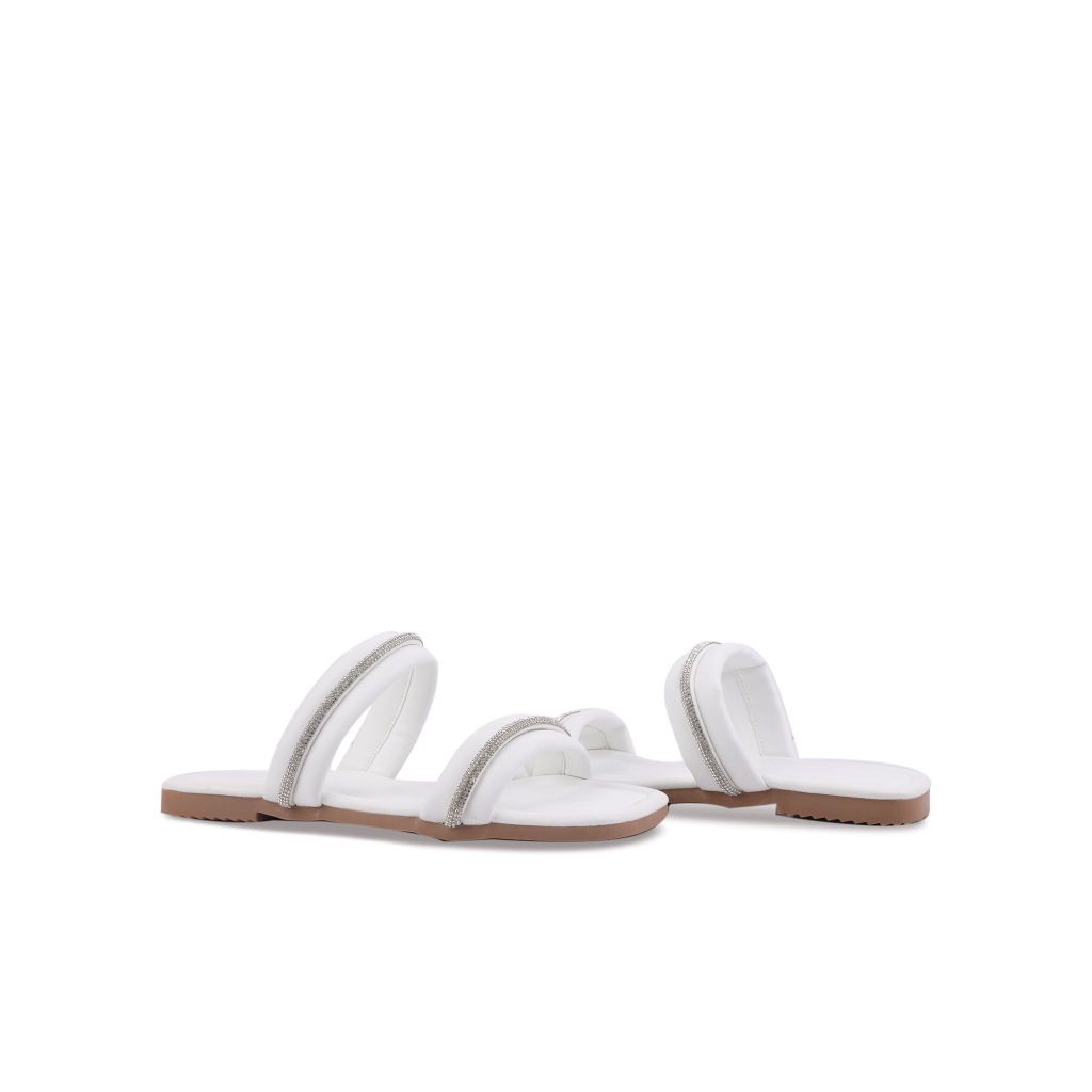 Dép Xẹp Hạnh Dung Hai Dây Ngang HD12231AM