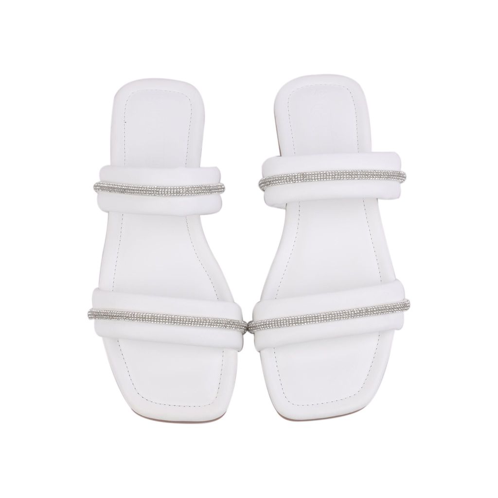 Dép Xẹp Hạnh Dung Hai Dây Ngang HD12231AM