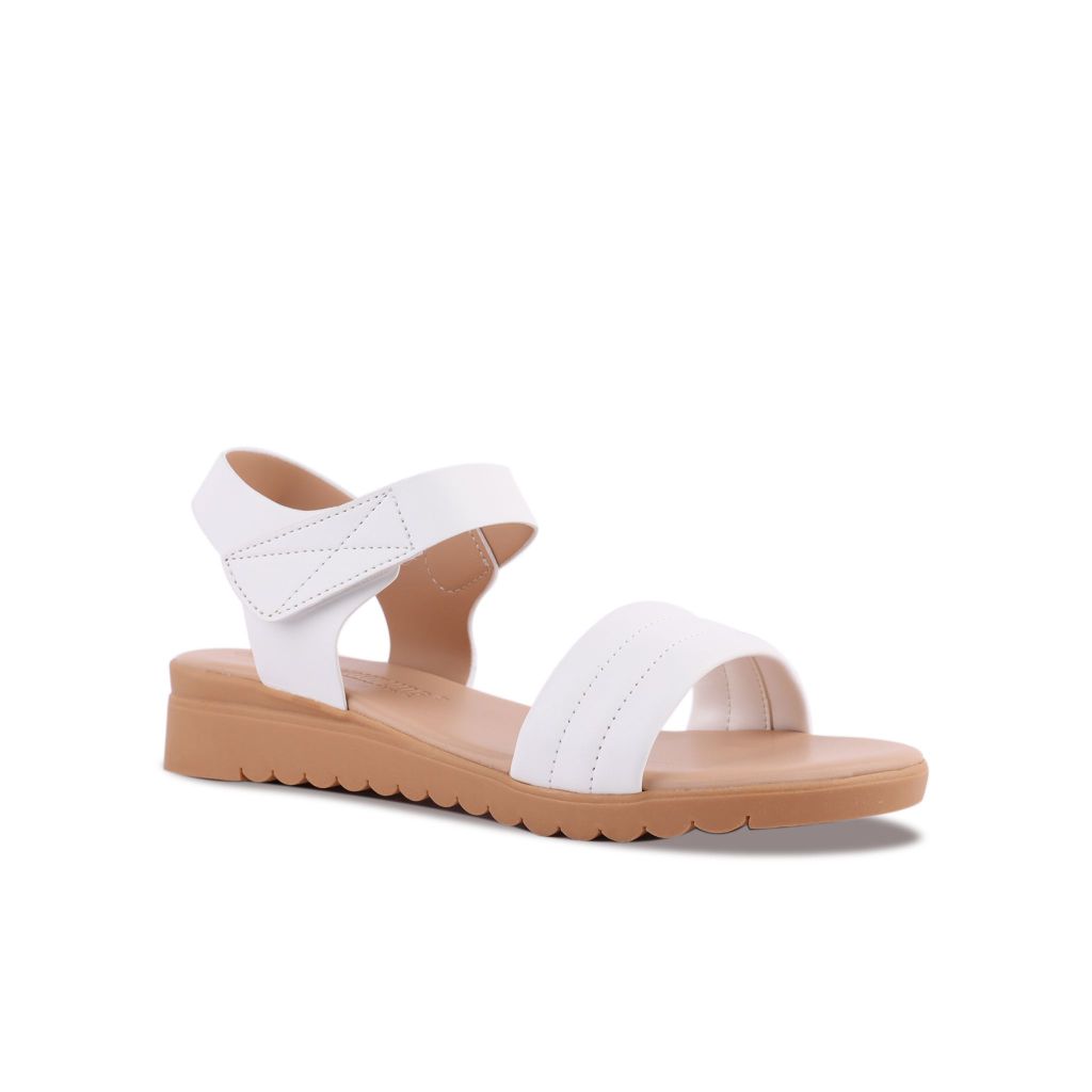 Sandal Đế Xẹp Hạnh Dung Bản Chỉ Nổi HD12246AM