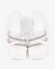 Dép Cao Gót Hạnh Dung Xỏ Ngón Gót Mica HD12264AM