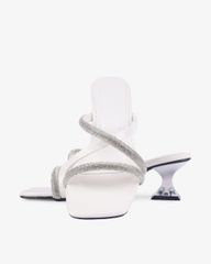 Dép Cao Gót Hạnh Dung Quai Mảnh Gót Cách Điệu HD12265AM