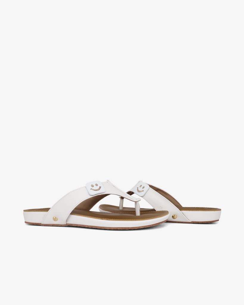 Dép Xẹp Hạnh Dung Kẹp Khóa Mặt Cười HD12283AM