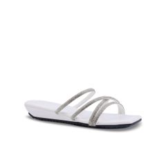 Dép Xẹp Hạnh Dung Dây Mảnh Pha Lê HD2032AH