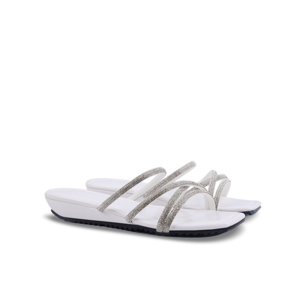 Dép Xẹp Hạnh Dung Dây Mảnh Pha Lê HD2032AH