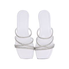 Dép Xẹp Hạnh Dung Dây Mảnh Pha Lê HD2032AH