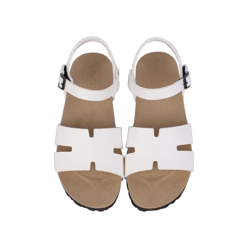 Sandal Đế Xẹp Hạnh Dung Quai Dán Chữ H HD2302BO