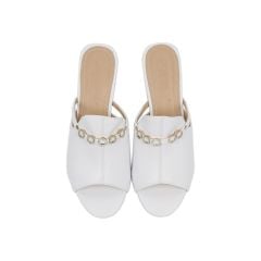 Dép Cao Gót Hạnh Dung Bản Lớn Xoàn HD27132BI