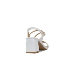 Sandal Cao Gót  Hạnh Dung Quai Ngang Gót Vuông HD27143BI